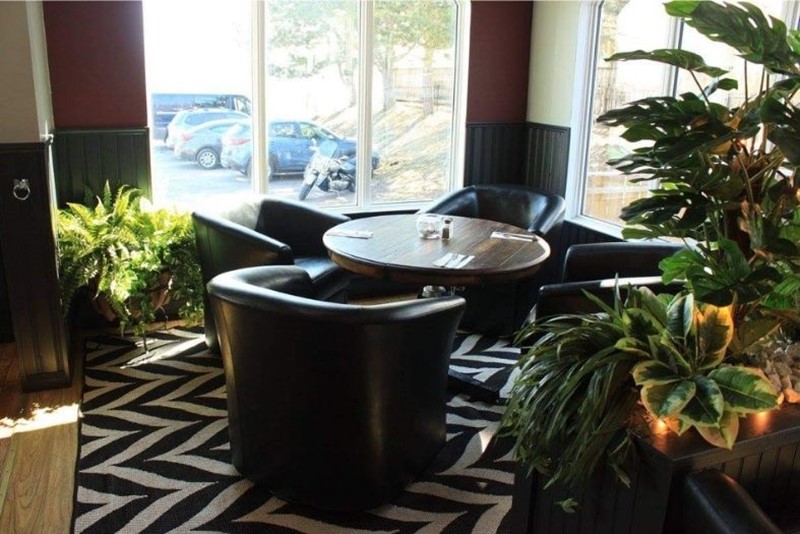 Private dining area